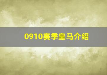 0910赛季皇马介绍