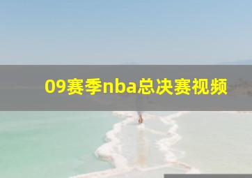 09赛季nba总决赛视频