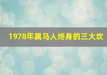 1978年属马人终身的三大坎