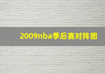 2009nba季后赛对阵图