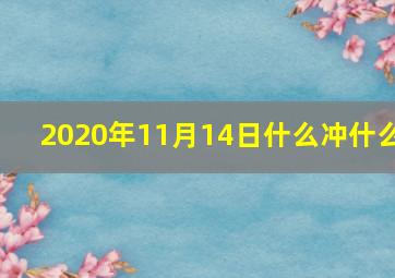 2020年11月14日什么冲什么