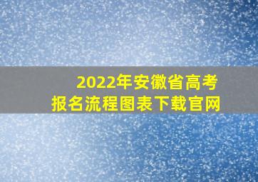 2022年安徽省高考报名流程图表下载官网