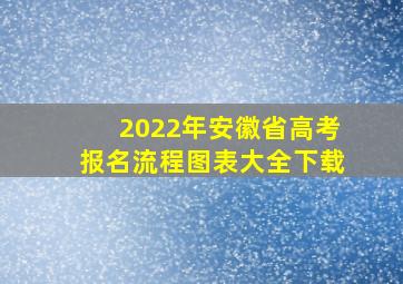 2022年安徽省高考报名流程图表大全下载