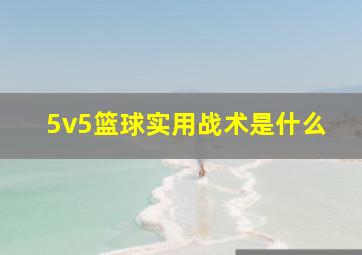 5v5篮球实用战术是什么