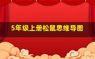 5年级上册松鼠思维导图