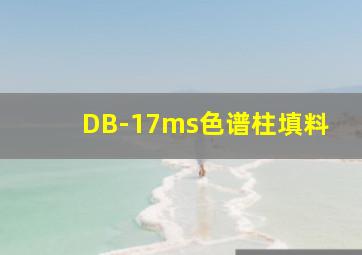 DB-17ms色谱柱填料