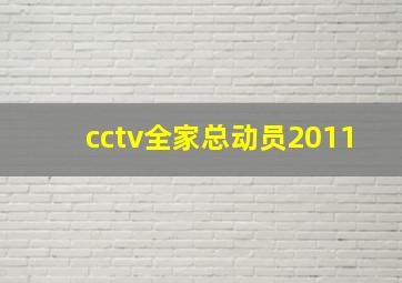 cctv全家总动员2011