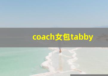 coach女包tabby