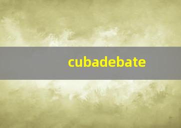 cubadebate