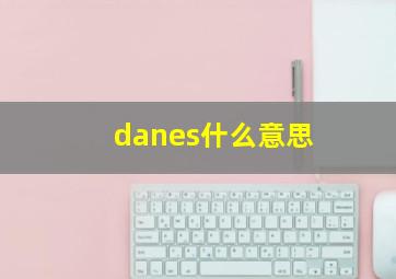 danes什么意思