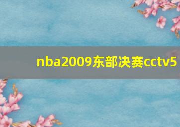 nba2009东部决赛cctv5