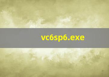 vc6sp6.exe