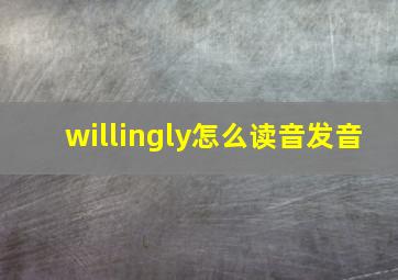 willingly怎么读音发音