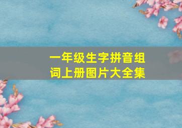 一年级生字拼音组词上册图片大全集