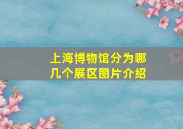 上海博物馆分为哪几个展区图片介绍