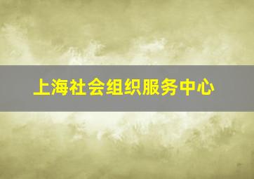 上海社会组织服务中心