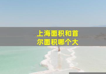 上海面积和首尔面积哪个大