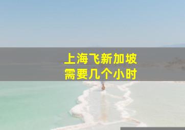 上海飞新加坡需要几个小时