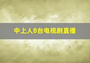 中上人8台电视剧直播