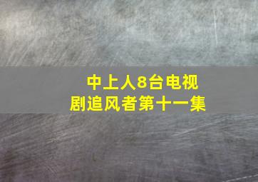 中上人8台电视剧追风者第十一集