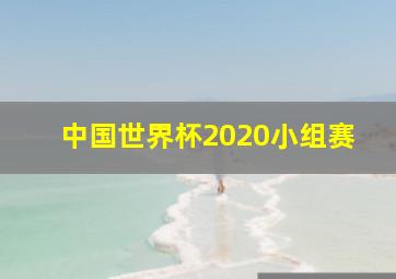 中国世界杯2020小组赛