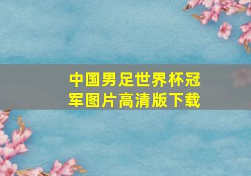 中国男足世界杯冠军图片高清版下载