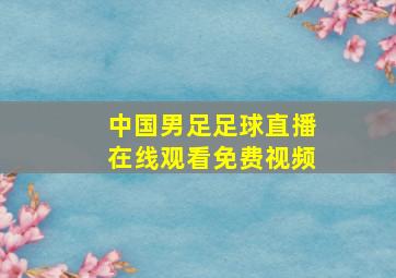 中国男足足球直播在线观看免费视频