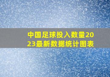 中国足球投入数量2023最新数据统计图表