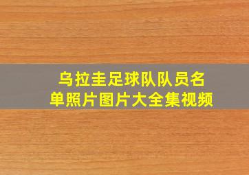 乌拉圭足球队队员名单照片图片大全集视频