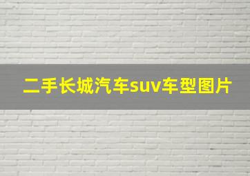 二手长城汽车suv车型图片