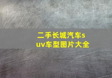 二手长城汽车suv车型图片大全