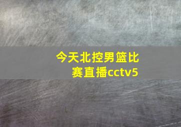 今天北控男篮比赛直播cctv5