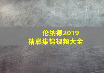 伦纳德2019精彩集锦视频大全