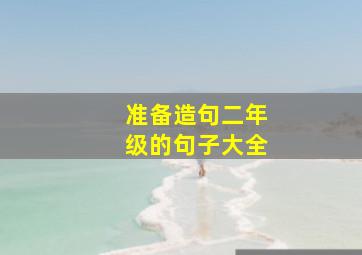 准备造句二年级的句子大全