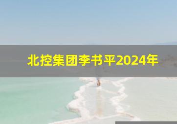 北控集团李书平2024年