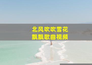 北风吹吹雪花飘飘歌曲视频