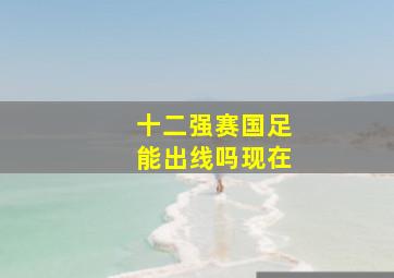 十二强赛国足能出线吗现在