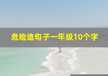 危险造句子一年级10个字