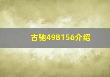 古驰498156介绍