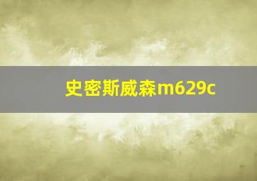 史密斯威森m629c