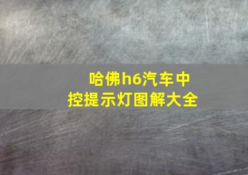 哈佛h6汽车中控提示灯图解大全