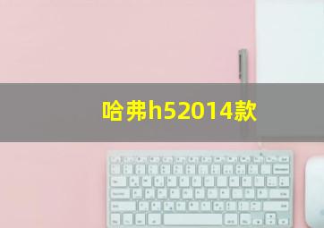 哈弗h52014款