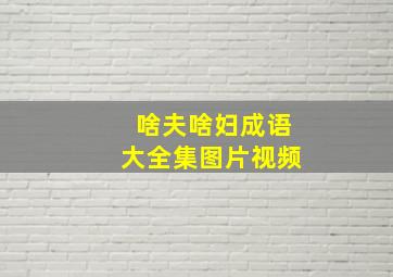 啥夫啥妇成语大全集图片视频