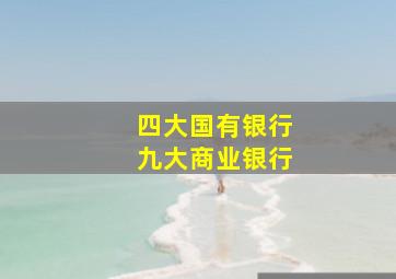 四大国有银行九大商业银行