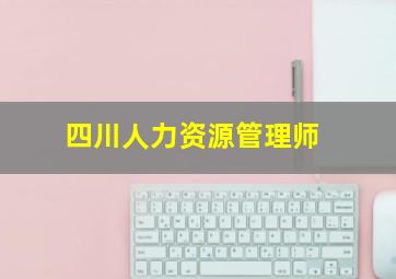 四川人力资源管理师