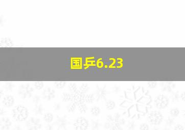 国乒6.23