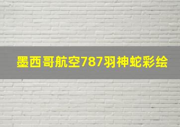 墨西哥航空787羽神蛇彩绘