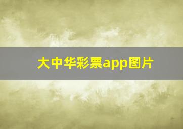 大中华彩票app图片