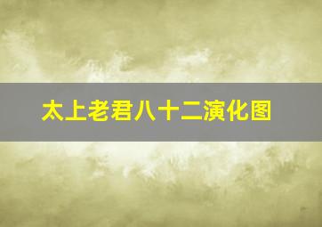 太上老君八十二演化图