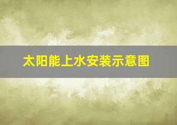 太阳能上水安装示意图